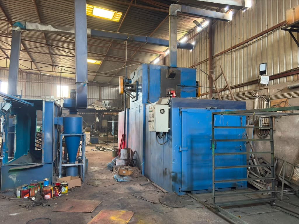 Automated Powder Coating Spray Booth & Curing Chamber at RAJ SALES Danapur