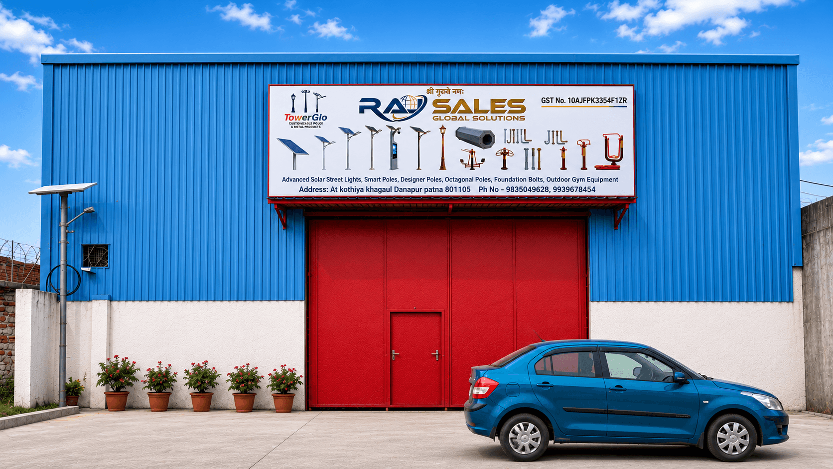 Raj Sales Manufacturing Facility Danapur Patna